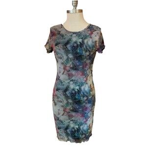 Y2K Style Cherub Dress Angels Almost Famous Sz Large Mesh Sheer Fairycore Dainty